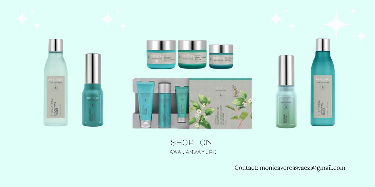 Produsele mele preferate Artistry Skin Nutrition. Rutina esentiala si premium